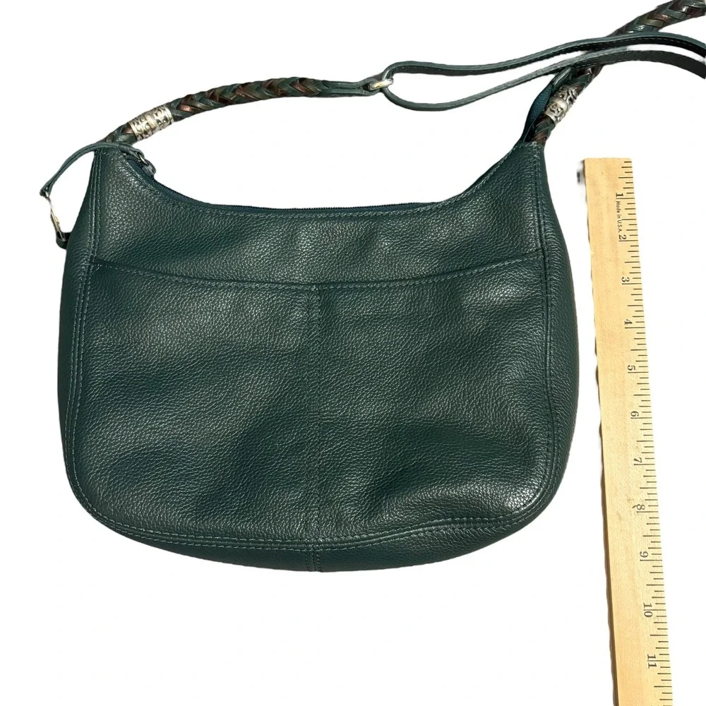 Brighton Bag Leather Shoulder Barbados Jewel Hobo Dark Green Hobo Emerald Pebble